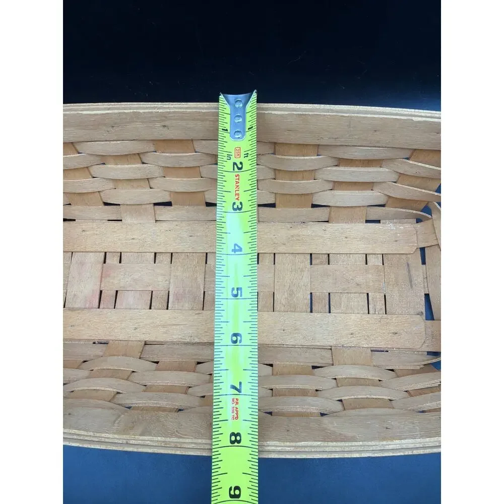 Vintage Longaberger 1995 Large Market Basket 17